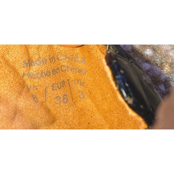 Also Black Studded Ballet Flats Size 6 - Picture 2 of 5